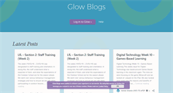 Desktop Screenshot of blogs.glowscotland.org.uk